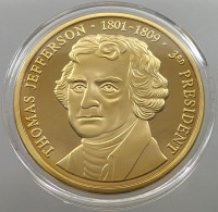 UNITED STATES OF AMERICA MEDAL  THOMAS JEFFERSON 1801-1809 #sm07 0485 - Autres & Non Classés