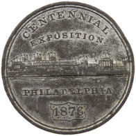 UNITED STATES OF AMERICA MEDAL 1876 CENTENNIAL EXPOSITION PHILADELPHIA #sm05 0803 - Autres & Non Classés