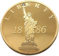 UNITED STATES OF AMERICA MEDAL  STATUE OF LIBERTY 125 YEARS #sm04 0653 - Otros & Sin Clasificación