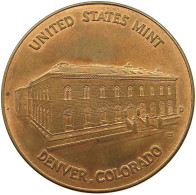 UNITED STATES OF AMERICA MEDAL  MINT DENVER COLRADO #a009 0395 - Autres & Non Classés