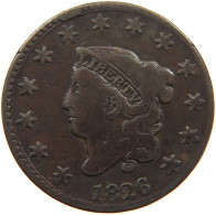 UNITED STATES OF AMERICA LARGE CENT 1826 Coronet Head #t143 0397 - 1816-1839: Coronet Head