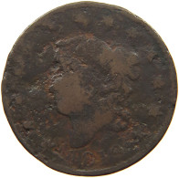 UNITED STATES OF AMERICA LARGE CENT 1819 Coronet Head #s075 0713 - 1816-1839: Coronet Head