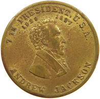 UNITED STATES OF AMERICA JETON  ANDREW JACKSON 1829-1837 #c056 0213 - Andere & Zonder Classificatie