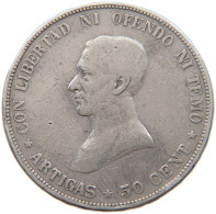 URUGUAY 50 CENTESIMOS 1917  #t111 0049 - Uruguay