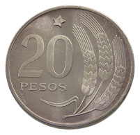 URUGUAY 20 PESOS 1968 URUGUAY 20 PESOS 1968 SILVER PATTERN #alb035 0617 - Uruguay