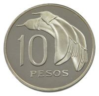 URUGUAY 10 PESOS 1969 URUGUAY 10 PESOS 1969 SO SILVER PROOF ESSAI #alb035 0579 - Uruguay