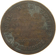 UNITED STATES OF AMERICA TOKEN  TOKEN W.H. MILTON CORP FANEUIL HALL BOSTON #t114 0217 - Altri & Non Classificati