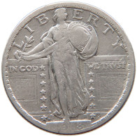 UNITED STATES OF AMERICA QUARTER 1918 D STANDING LIBERTY #c070 0263 - 1916-1930: Standing Liberty (Liberté Debout)