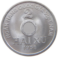 VIETNAM 2 XU 1958  #s071 0713 - Viêt-Nam