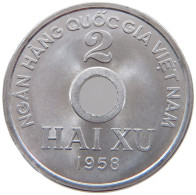 VIETNAM 2 XU 1958  #s071 0695 - Vietnam