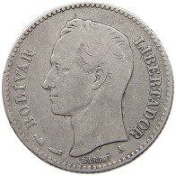 VENEZUELA BOLIVAR 1893 RARE #s059 0345 - Venezuela