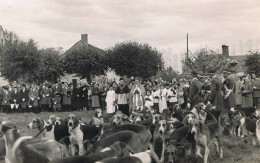 VOUZERON (Cher) - Messe De Saint-Hubert - Chasse à Courre - Meute - Chiens - Piqueux - Animée - Vouzeron