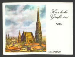 Children POST / KINDER Post -  POSTCARD Imitation - AUSTRIA  / 10x7.5 Cm / WIEN Stefansdom Church Cathedral - Stephansplatz