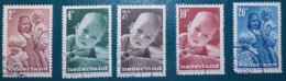 1947 Michel-Nr. 495-499 "Voor Het Kind" Gestempelt - Gebruikt