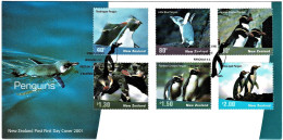 New Zealand 2001 Penguins FDC - FDC