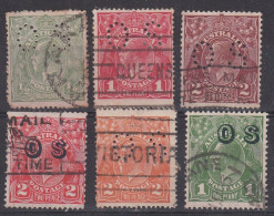 Australia Official Overprints/Perfin Selection - Officials