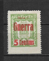 LOTE 2112 E  ///  (C080)  GRAMANET DEL BESOS  *MH    ¡¡¡ LIQUIDATION - JE LIQUIDE !!! - Spanish Civil War Labels