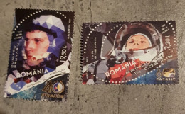 ROMANIA SPACE DINU PRUNARIU SET USED - Gebraucht