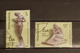 ROMANIA ART SET USED - Used Stamps