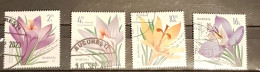 FLOWERS ROMANIA FLOWERS  SET-CTO - USED - Gebruikt