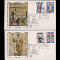 VATICAN 1983 - FDC - 721-4 Holy Year - Lettres & Documents
