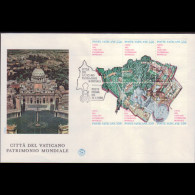 VATICAN 1986 - FDC-773 UNESCO World Heritage - Covers & Documents