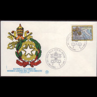 VATICAN 1985 - FDC-765 Concordat Agreement - Storia Postale