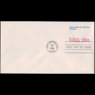 U.S.A. 1981 - Stamped Cover-U600 Blinded Veteran - Cartas & Documentos