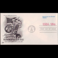 U.S.A. 1981 - Stamped Cover-U600 Blinded Veteran - Cartas & Documentos