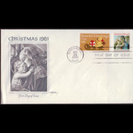 U.S.A. 1981 - FDC - 1939-40 Christmas - Brieven En Documenten