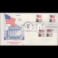 U.S.A. 1981 - FDC - 1894-6 Flags - Storia Postale