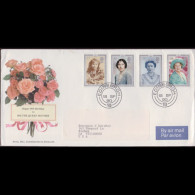 G.B. 1990 - FDC - 1327-30 Q.Mother B/Day - Brieven En Documenten