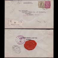 INDIA 1930 - Cover Used-110 And 116 KGV - Storia Postale