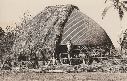 Western Samoa Hut Postcard Tattersall Studio REAL PHOTO - Samoa