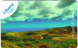 Nouvelle Caledonie Caledonia TELECARTE PHONECARD PREPAYEE LIBERTE 1000 F UT. Paysage Mine Nickel  EXP 12/17 - New Caledonia