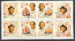 Rumänien 2005 Europa Cept Kolumbus Gestempelt Auf Papier - Used Stamps
