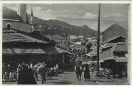 Sarajevo Bascarsija 1931 Belebt Animée - Bosnie-Herzegovine