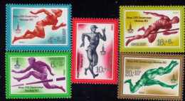 USSR Soviet Union 1980 MiNr. 4921 - 4925 Sowjetunion Olympic Games XII Sports Athletics 5v MNH** 1.90 € - Springconcours