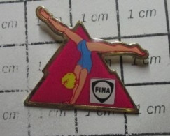 2322 Pin's Pins / Beau Et Rare / SPORTS / FINA GYMNASTIQUE FEMININE - Gymnastics