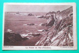 2212- CPA - PLOGOFF (29) - LA POINTE DU RAZ - Almanach Vermot - Cl. Horizons De France -2 - Plogoff