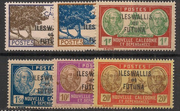 WALLIS ET FUTUNA - 1944 - N°Yv. 125 à 130 - Série Complète - Neuf Luxe ** / MNH / Postfrisch - Nuovi