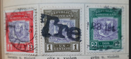 Dominikanische Republik - 3 Marken Von 1901 Gem. Scan - Dominicaine (République)