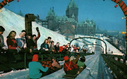 Canada - Château Frontenac - The Toboggan Slide On Dufferin Terrace - Carte Non Circulée - Québec - Château Frontenac