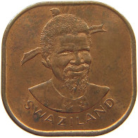 SWAZILAND 2 CENTS 1974  #s067 0121 - Swaziland