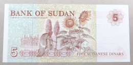 Sudan 5 Dinars 1993  #alb052 1009 - Soedan