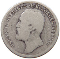 SWEDEN KRONA 1898 Oscar II. (1872-1907) #c049 0059 - Suède