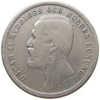 SWEDEN KRONA 1897 Oscar II. (1872-1907) #a002 0123 - Suède