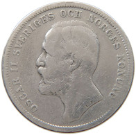 SWEDEN KRONA 1890 Oscar II. (1872-1907) #a002 0077 - Suède