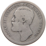 SWEDEN KRONA 1889 Oscar II. (1872-1907) #a082 0319 - Suède