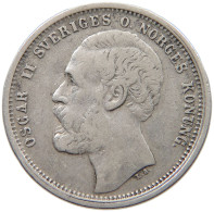 SWEDEN KRONA 1875 Oscar II. (1872-1907) #c003 0309 - Suède